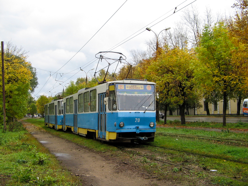 Тверь, Tatra T6B5SU № 20; Тверь — Тверской трамвай в начале 2000-х гг. (2002 — 2006 гг.)