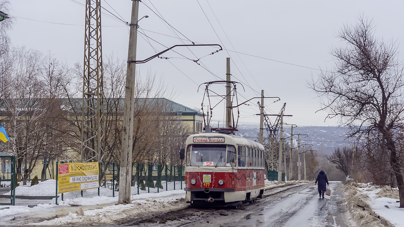 Druzhkivka, Tatra T3SUCS № 177