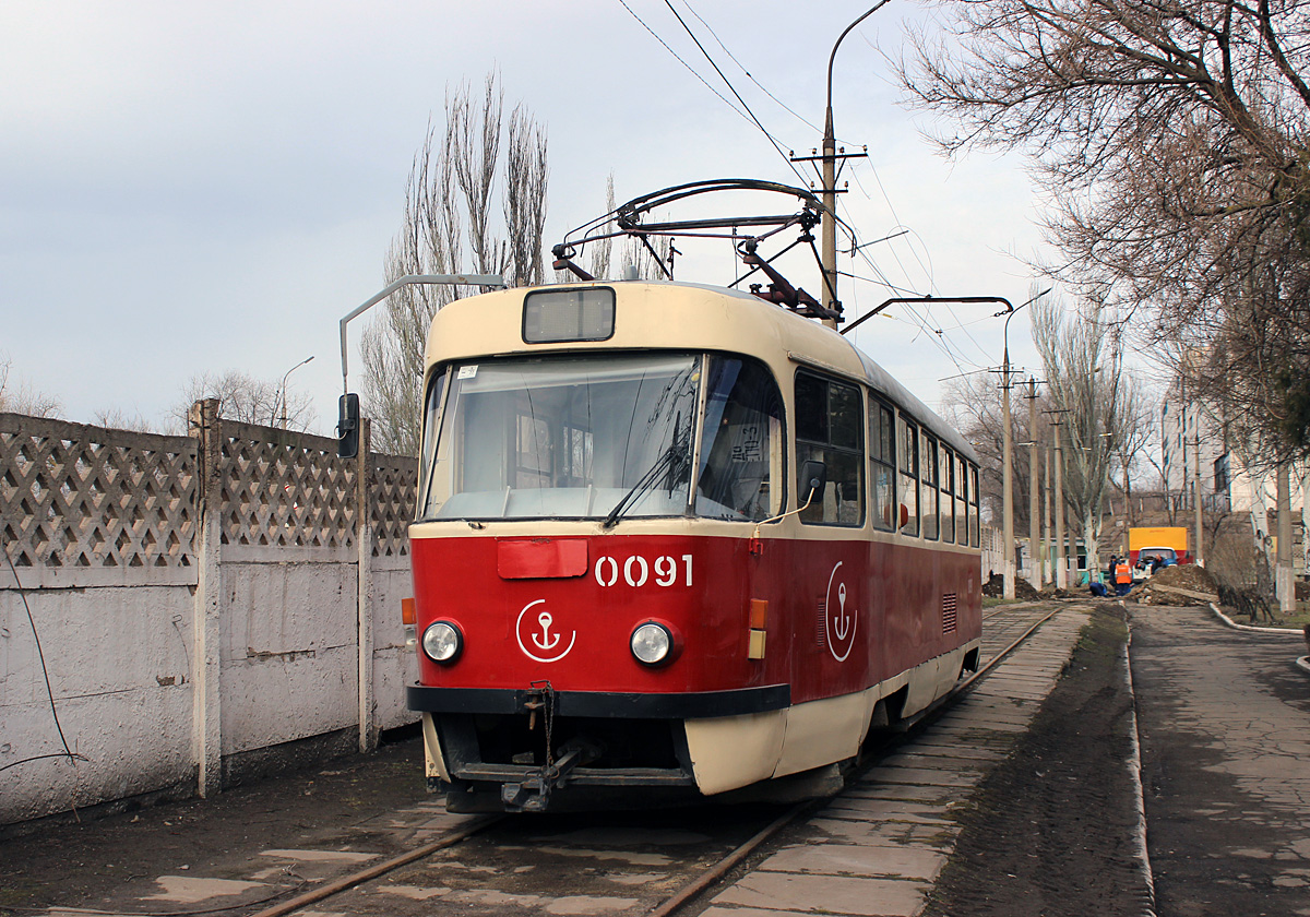 Марыупаль, Tatra T3SUCS № 0091 (749)