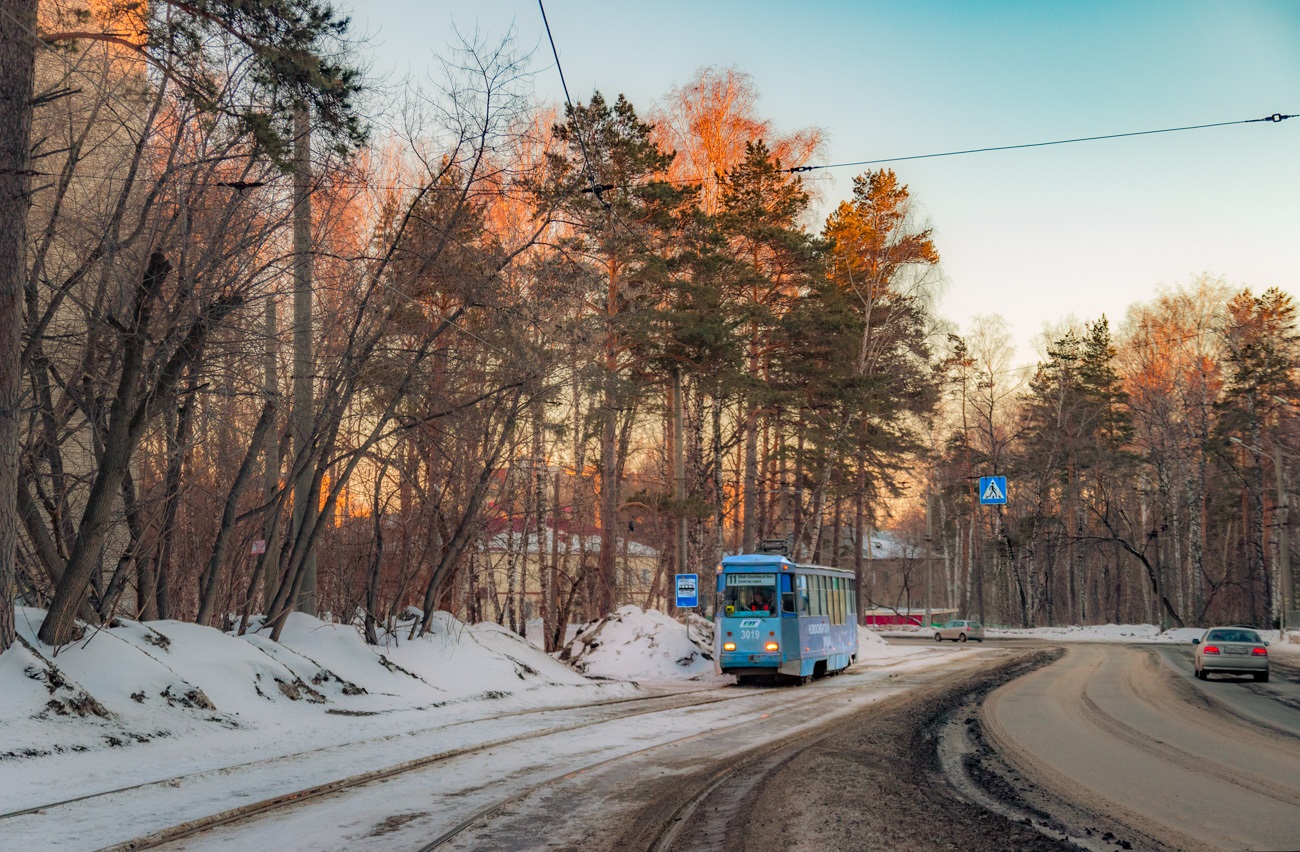 Новосибирск, 71-605 (КТМ-5М3) № 3019