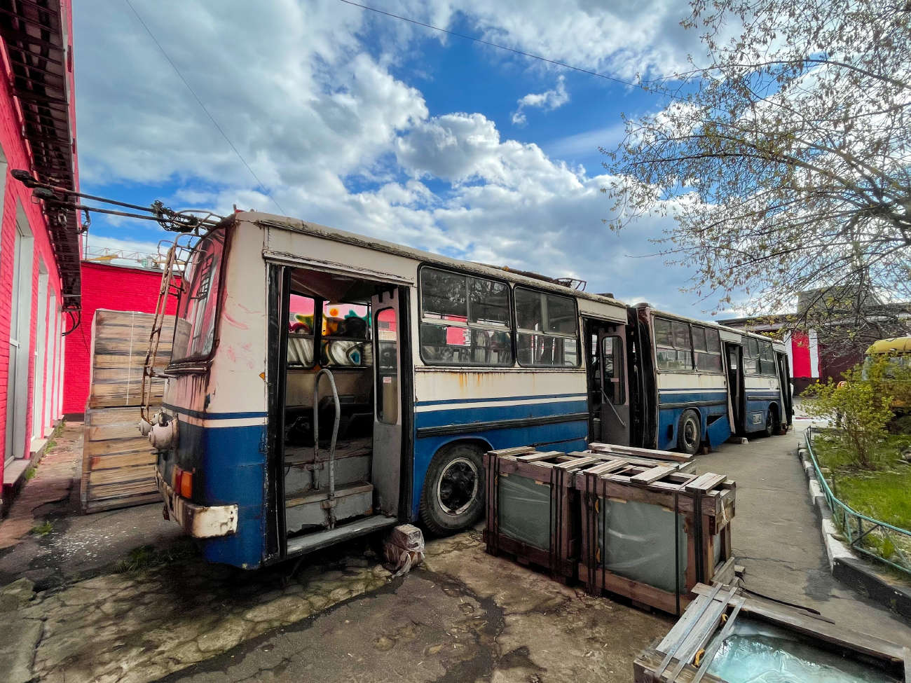 Москва, СВАРЗ-Икарус № 0034; Москва — Сокольнический вагоноремонтно-строительный завод (СВАРЗ)