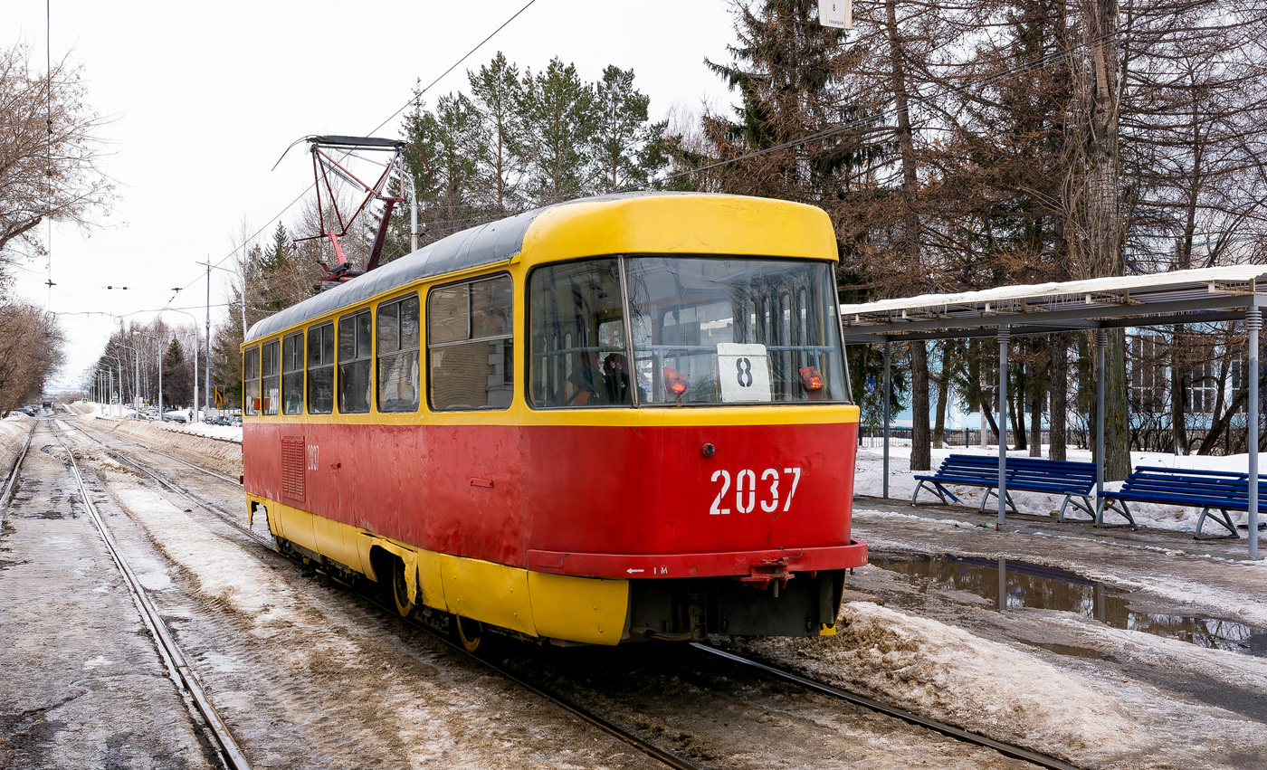 Уфа, Tatra T3D № 2037