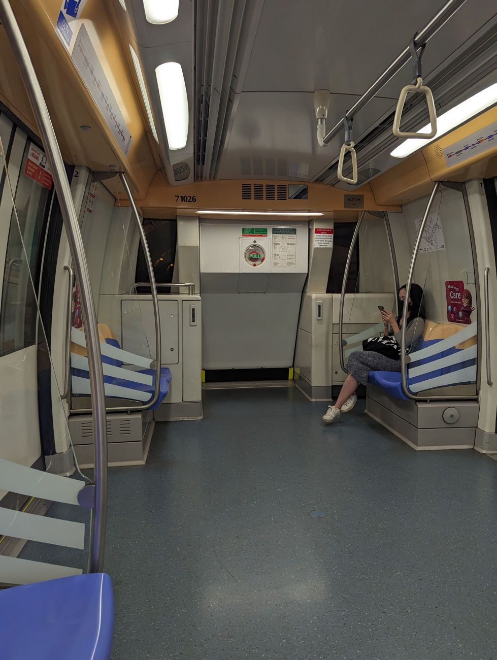 Сингапур, Alstom Metropolis C751A № 71026; Сингапур — Метрополитен — [3] North East Line (NEL)