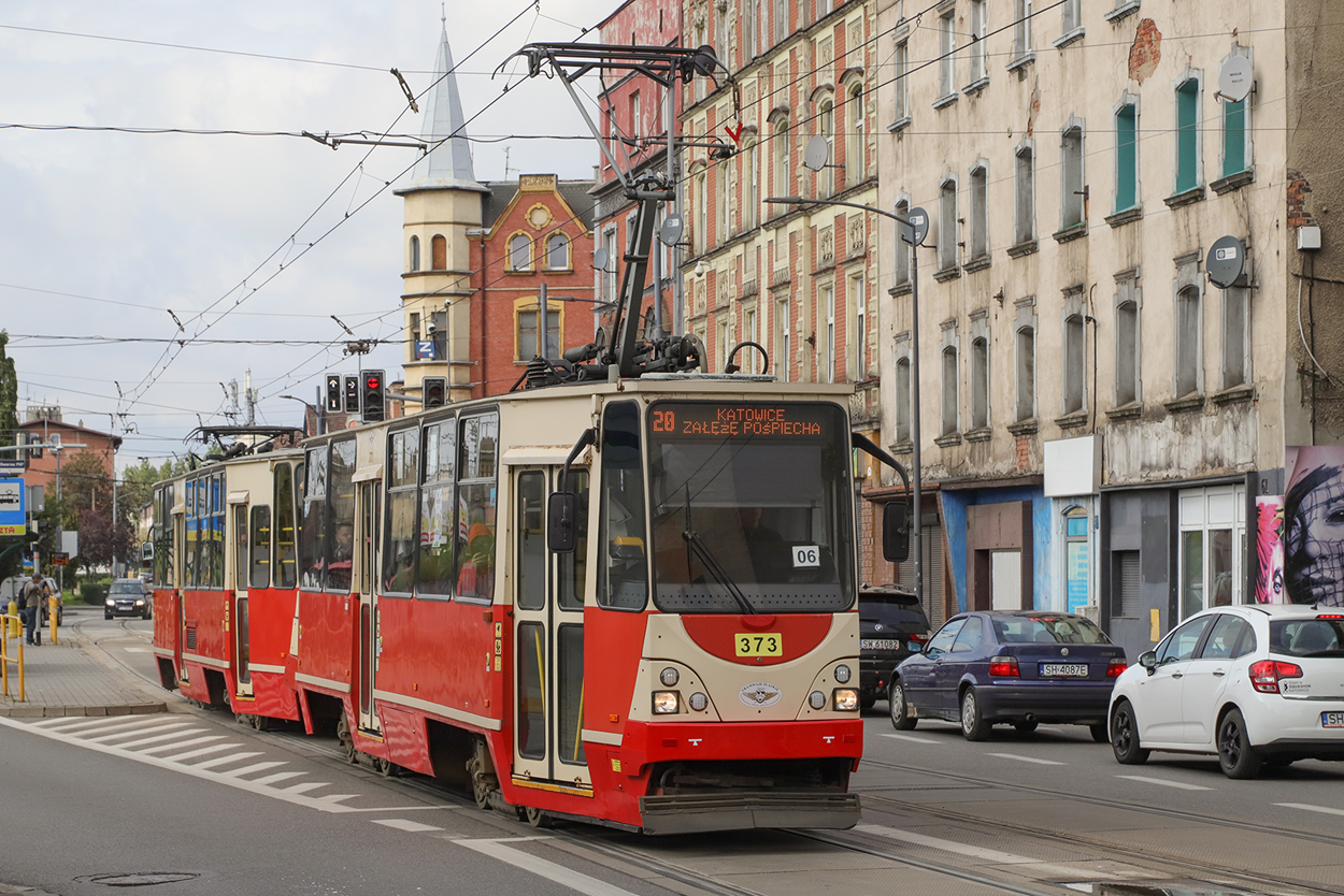 Силезские трамваи, Konstal 111N № 373