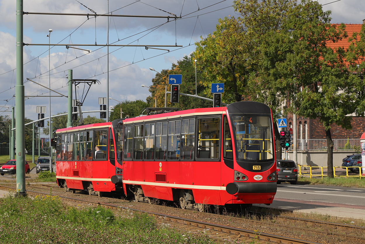 Tramways de Silésie, Konstal 105N-HF11AC N°. 715