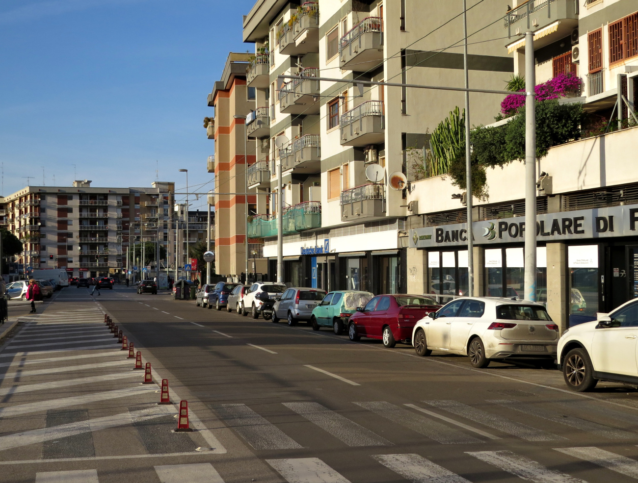 Bari — Trolleybus Lines and Infrastructure