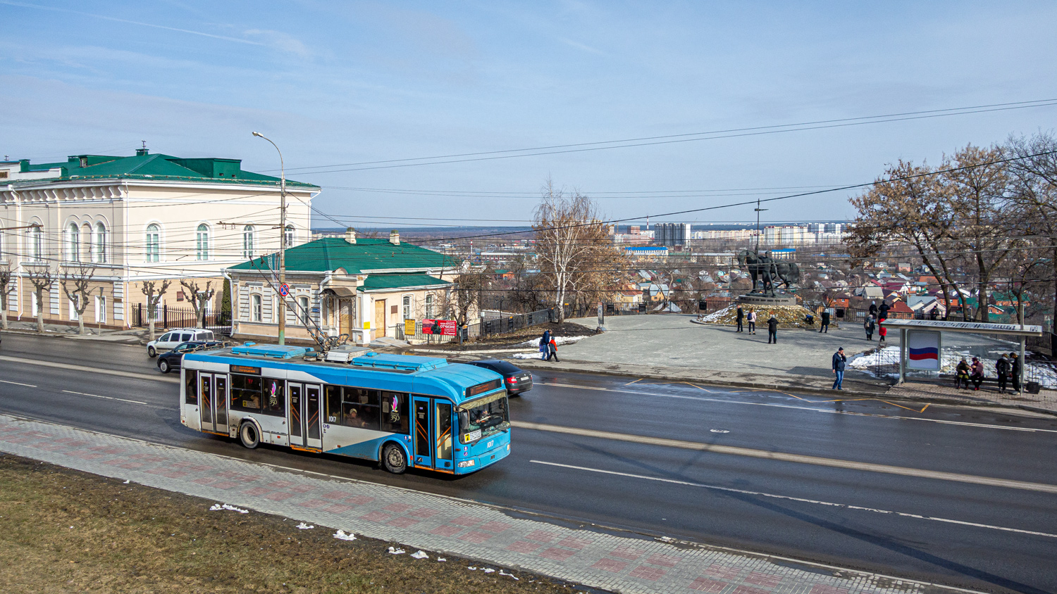 Пенза, БКМ 321 № 1017; Пенза — Троллейбус и город