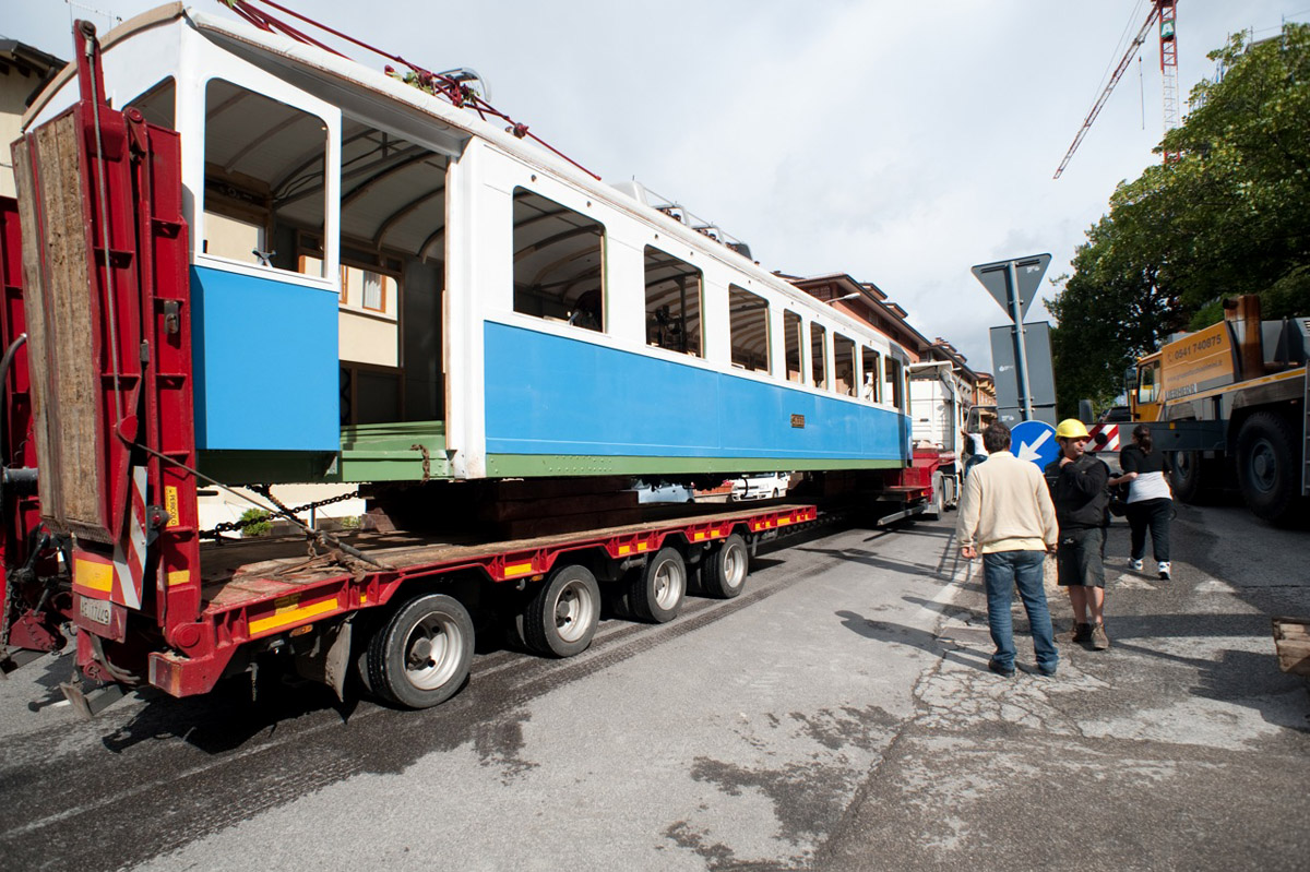 San Marino, Carminati & Toselli 4-axle motor car # AB03; San Marino — Rebuilding of Car AB03