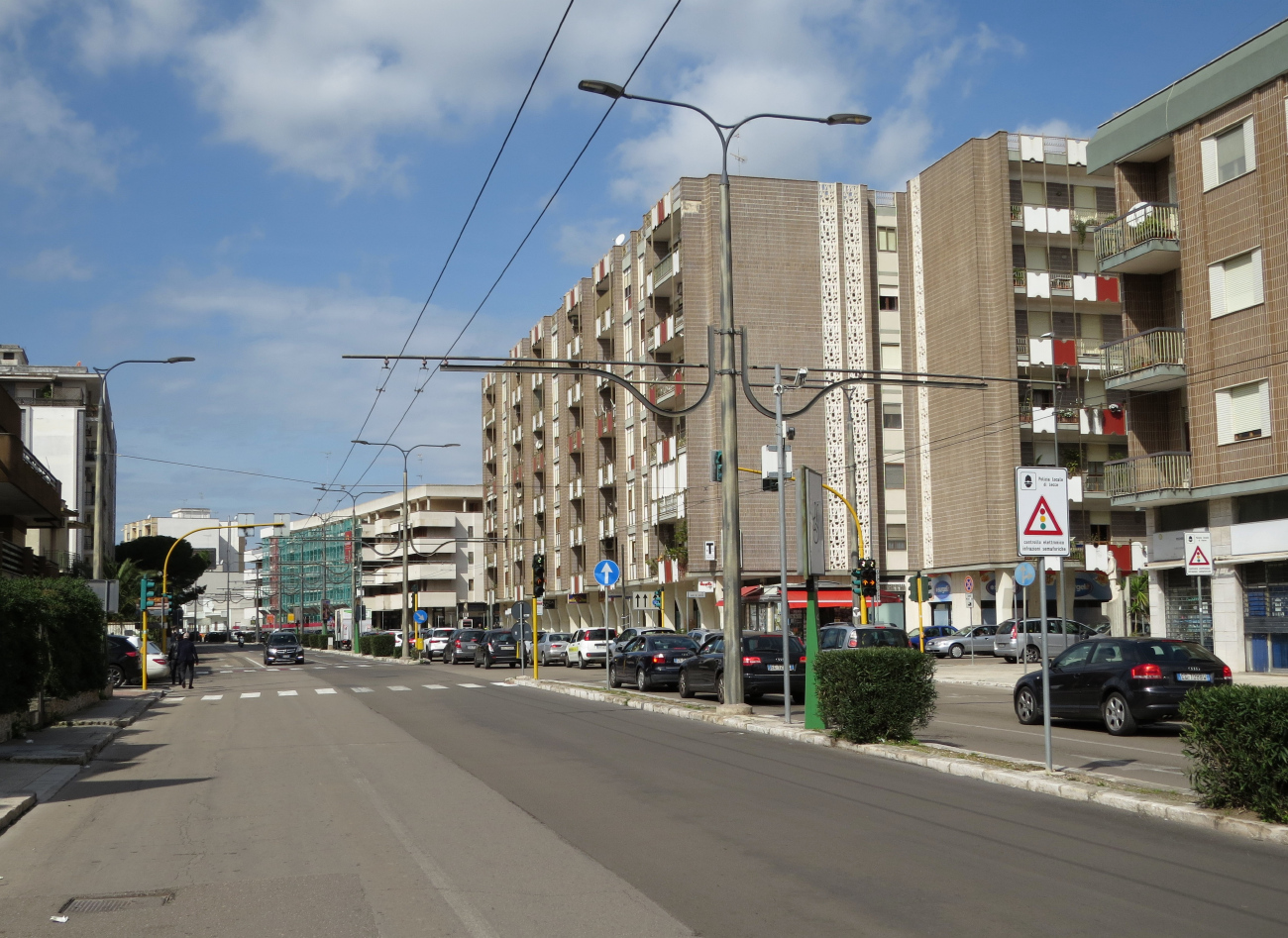 Lecce — Trolleybus Lines and Infrastructure