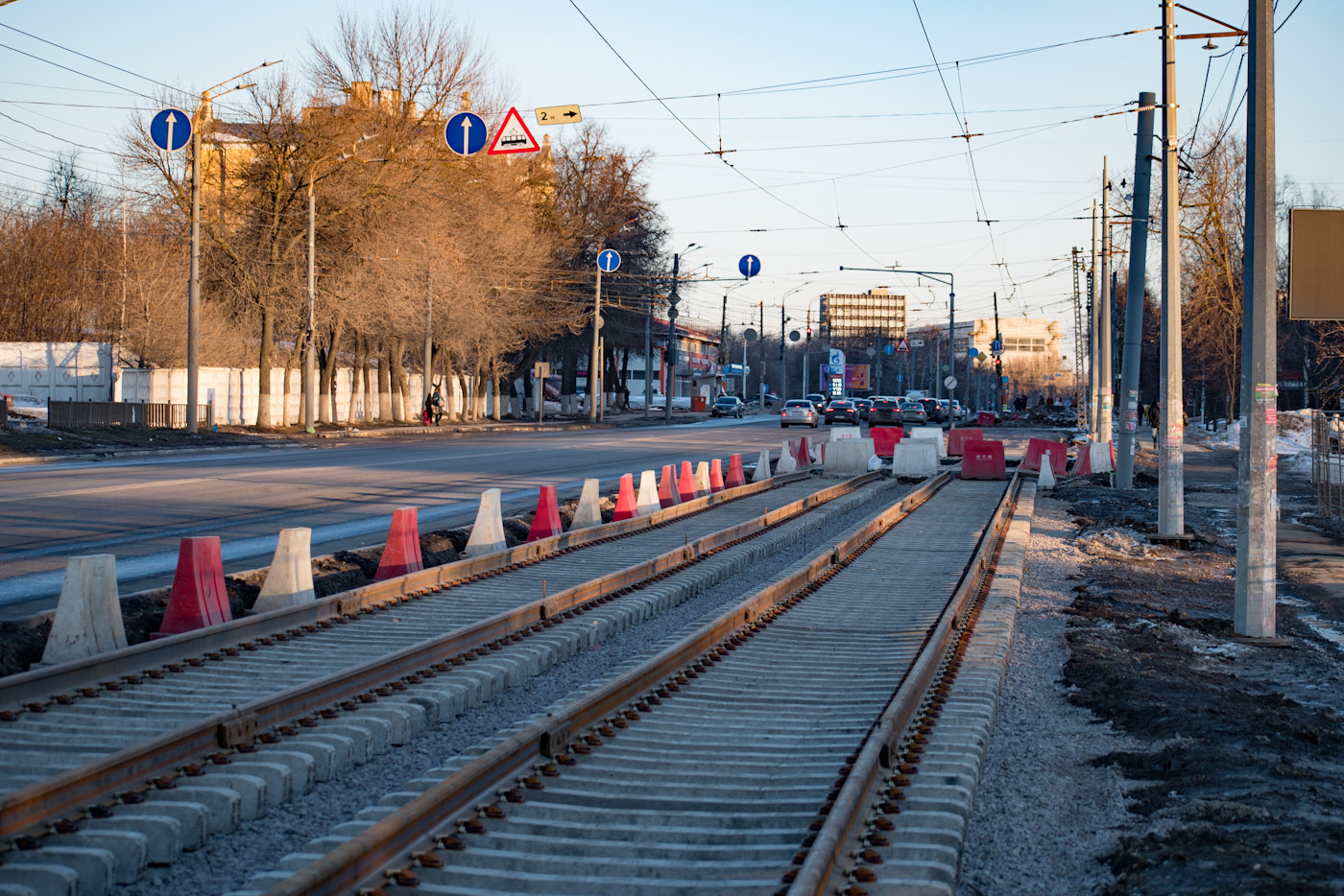 Nijni Novgorod — Repair of the tram line under the concession agreement. Stage №2
