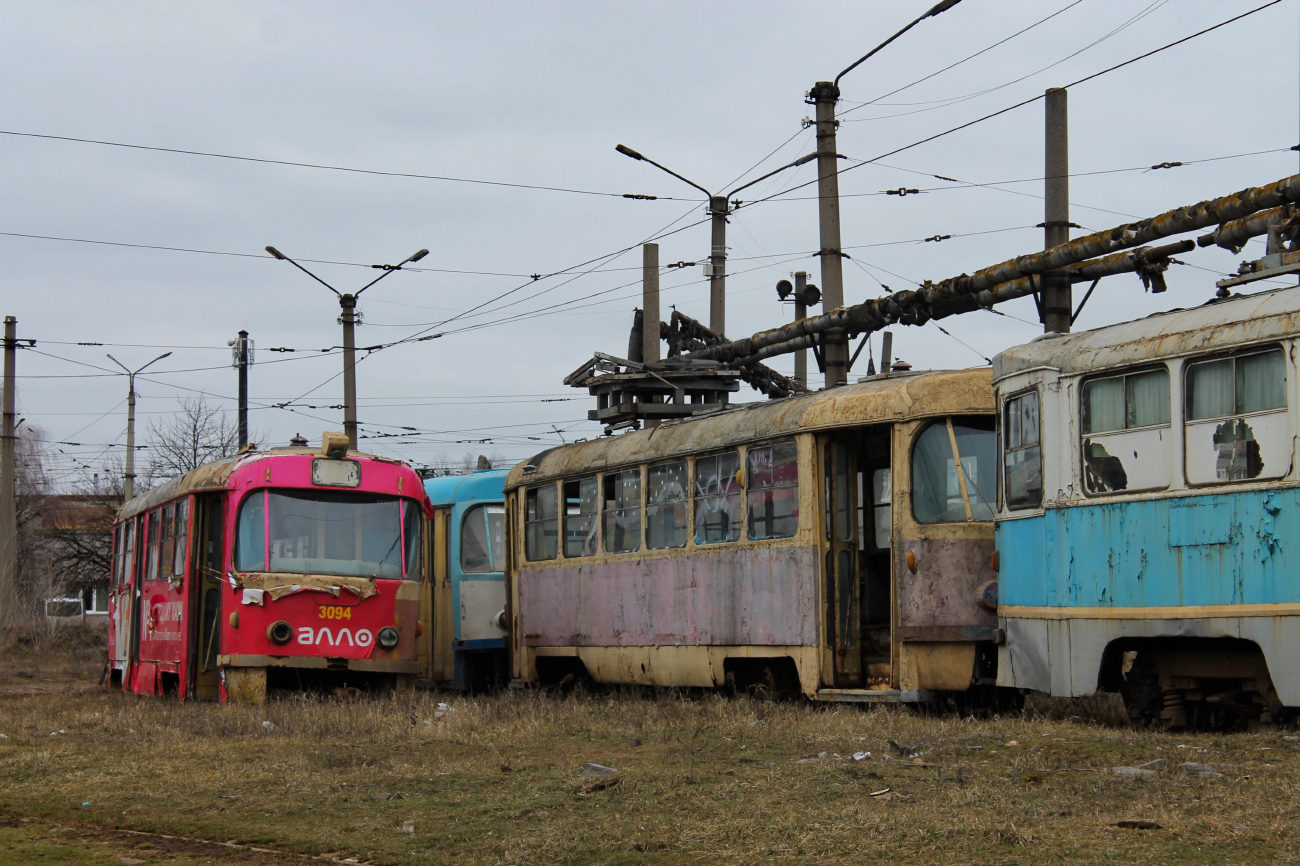 Харьков, Tatra T3SU № 3094; Харьков, Tatra T3SU (двухдверная) № 3302