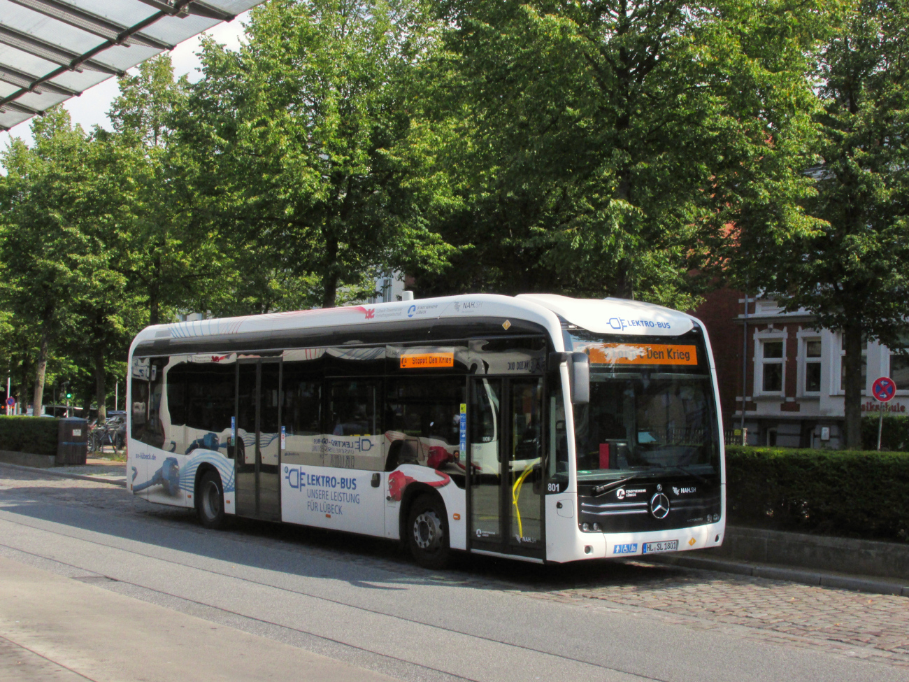 Lübeck, Mercedes-Benz eCitaro № 801