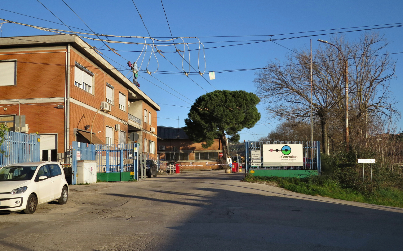 Ancona — Trolleybus Lines and Infrastructure