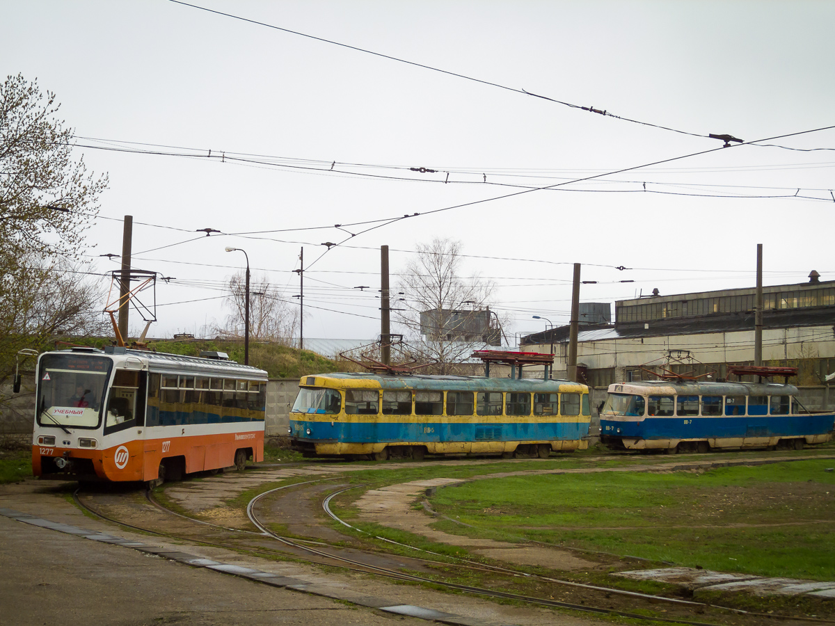 烏里揚諾夫斯克, 71-619K # 1277; 烏里揚諾夫斯克, Tatra T3SU (2-door) # ВВ-5; 烏里揚諾夫斯克 — Knots, Terminal stations
