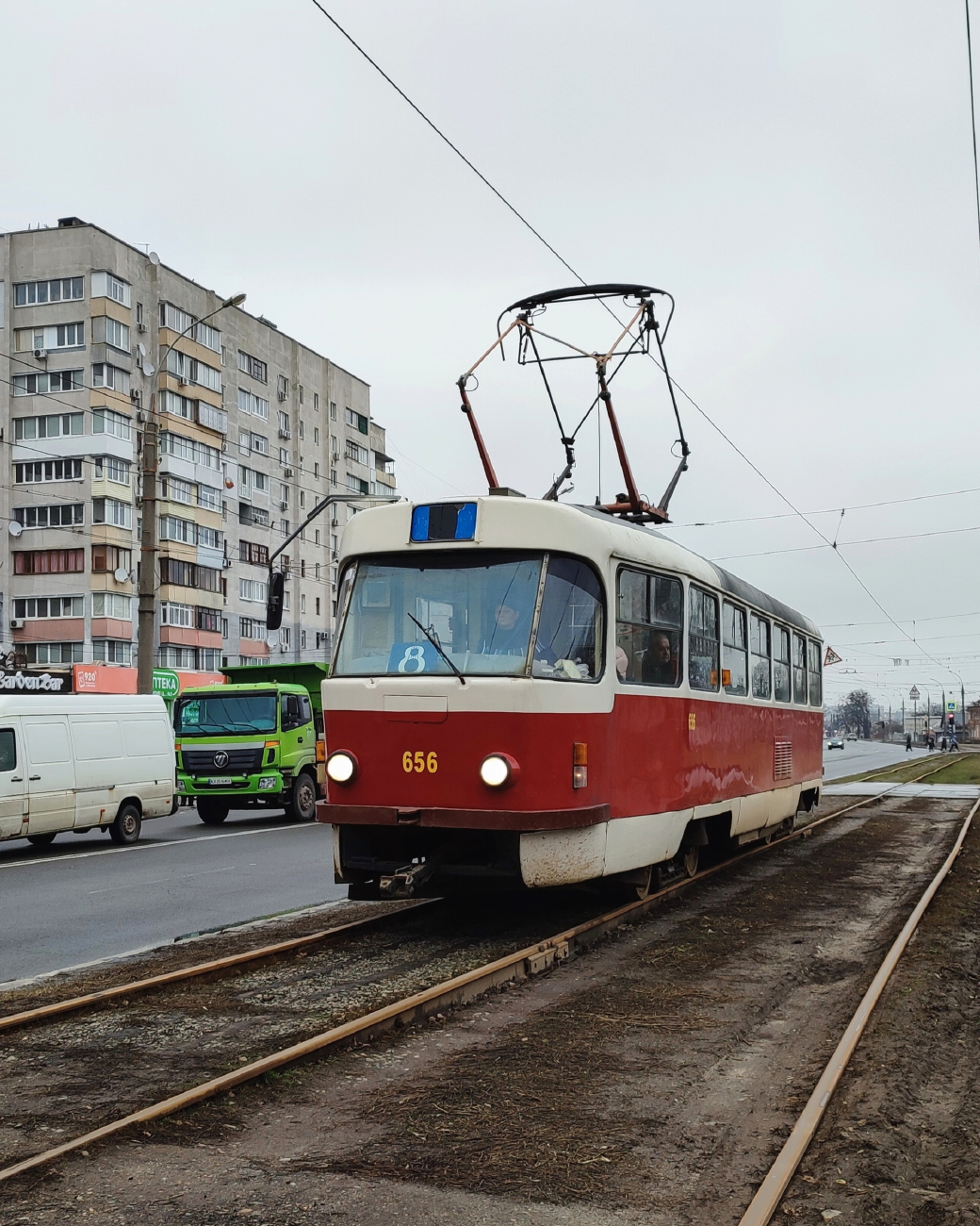 Харків, Tatra T3 № 656