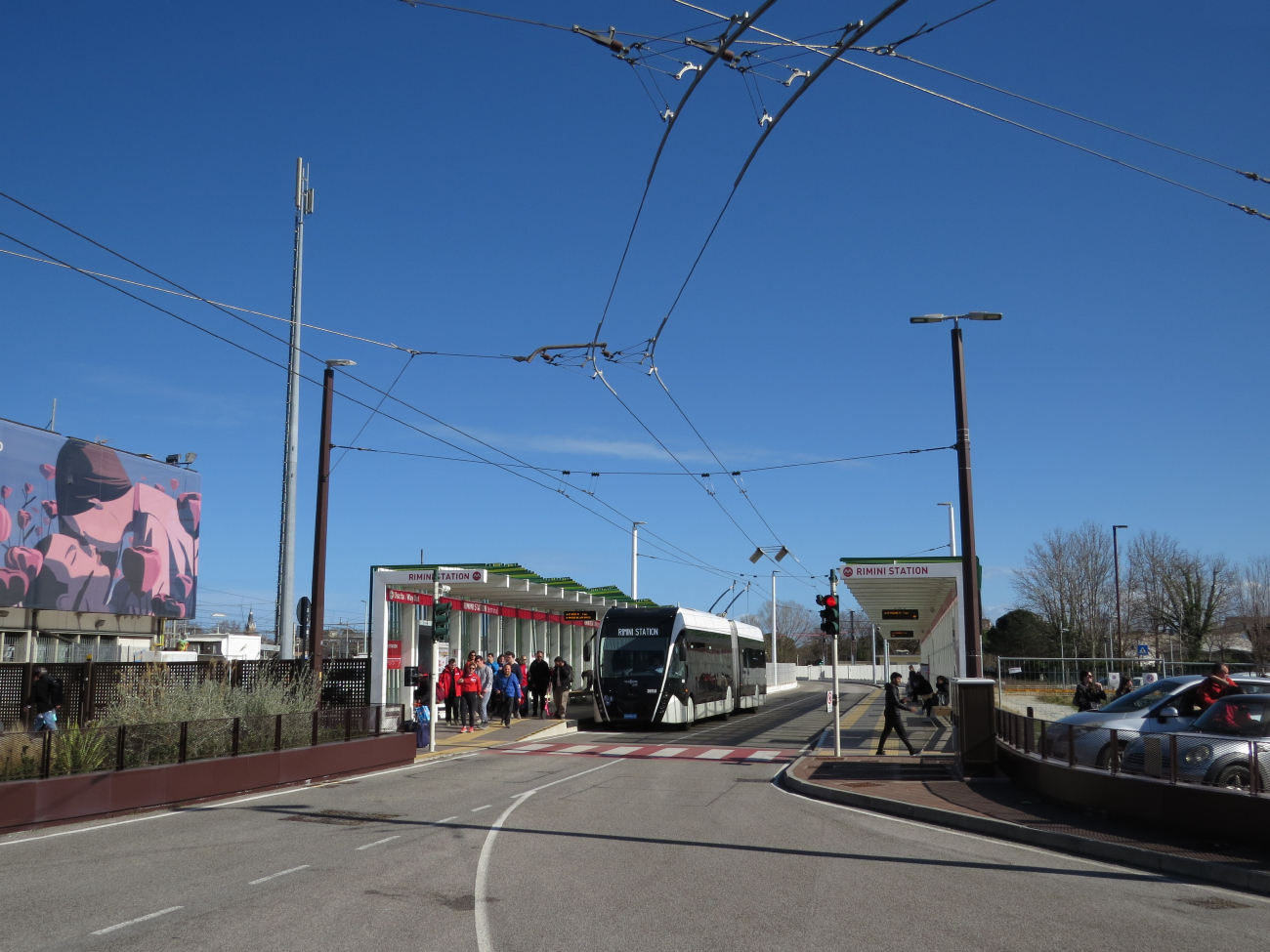 Rimini — Metromare Rapid Trolleybus Line's Infrastructure