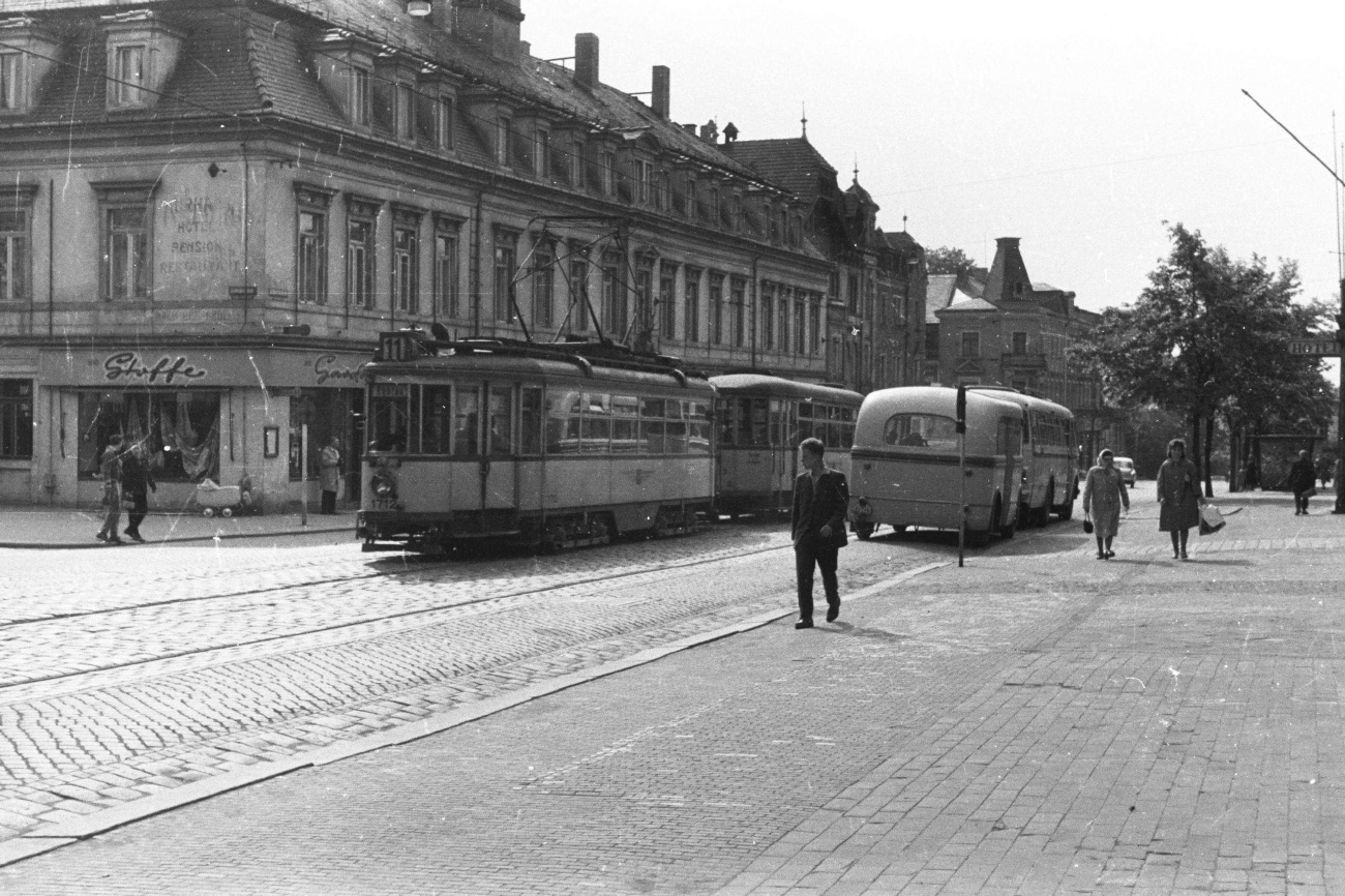 Дрезден, Christoph & Unmack Großer Hecht № 1712; Дрезден — Старые фотографии (трамвай)