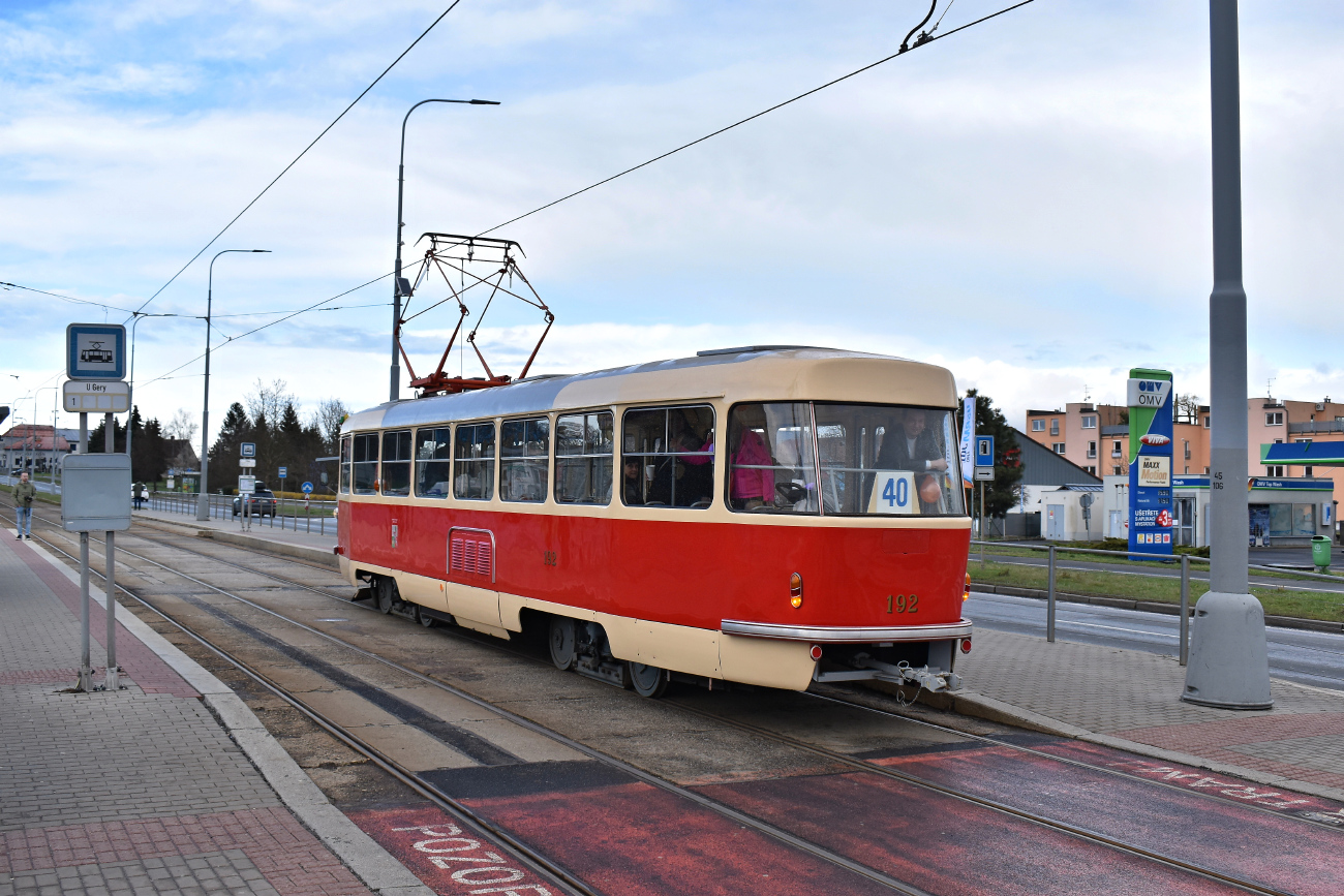 Plzeň, Tatra T3 № 192; Plzeň — Narozeninová jízda / Birthday drive "Karel Šimána 40"