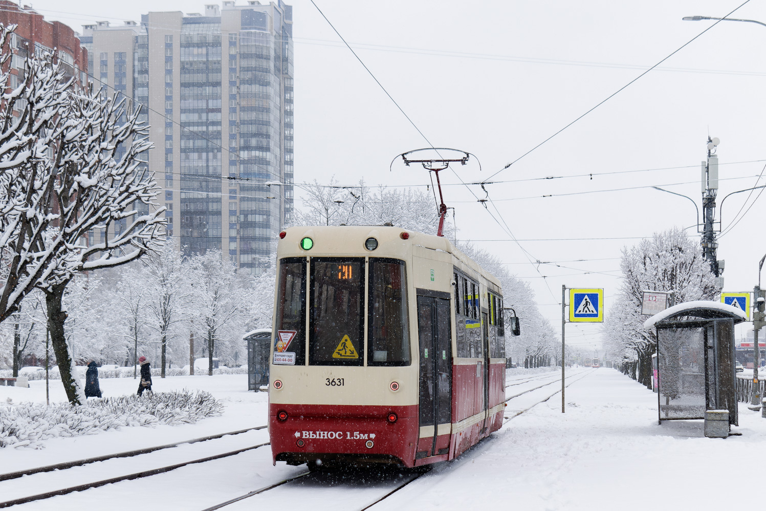 Санкт-Петербург, ЛМ-68М2 (мод. СПб ГЭТ) № 3631