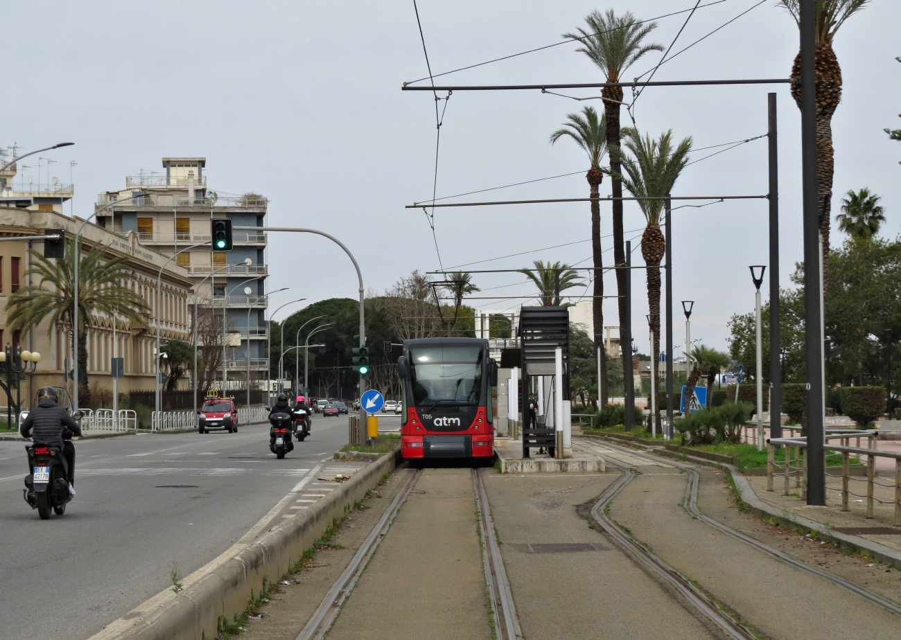 Мессина, Alstom (Fiat) Cityway № 05; Мессина — Трамвайные линии и инфраструктура