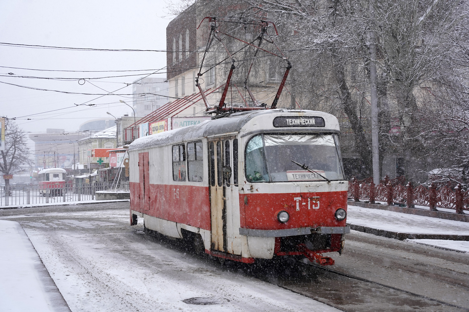 Донецк, Tatra T3SU (двухдверная) № Т-15