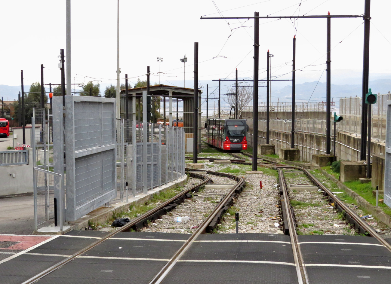 Мессина — Трамвайные линии и инфраструктура