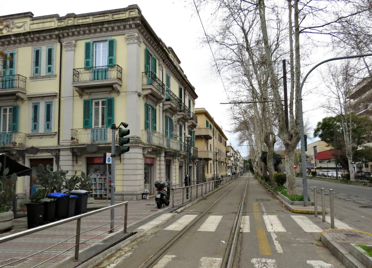 Messina — Tramway Lines and Infrastructure