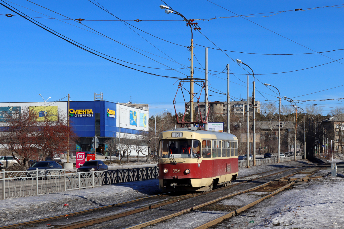 Екатеринбург, Tatra T3SU № 056