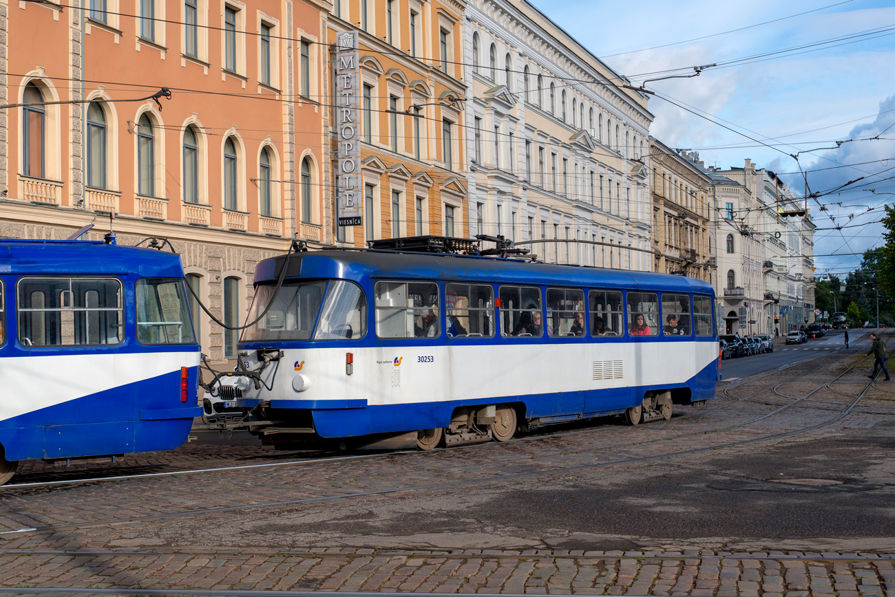 Riga, Tatra T3A — 30253