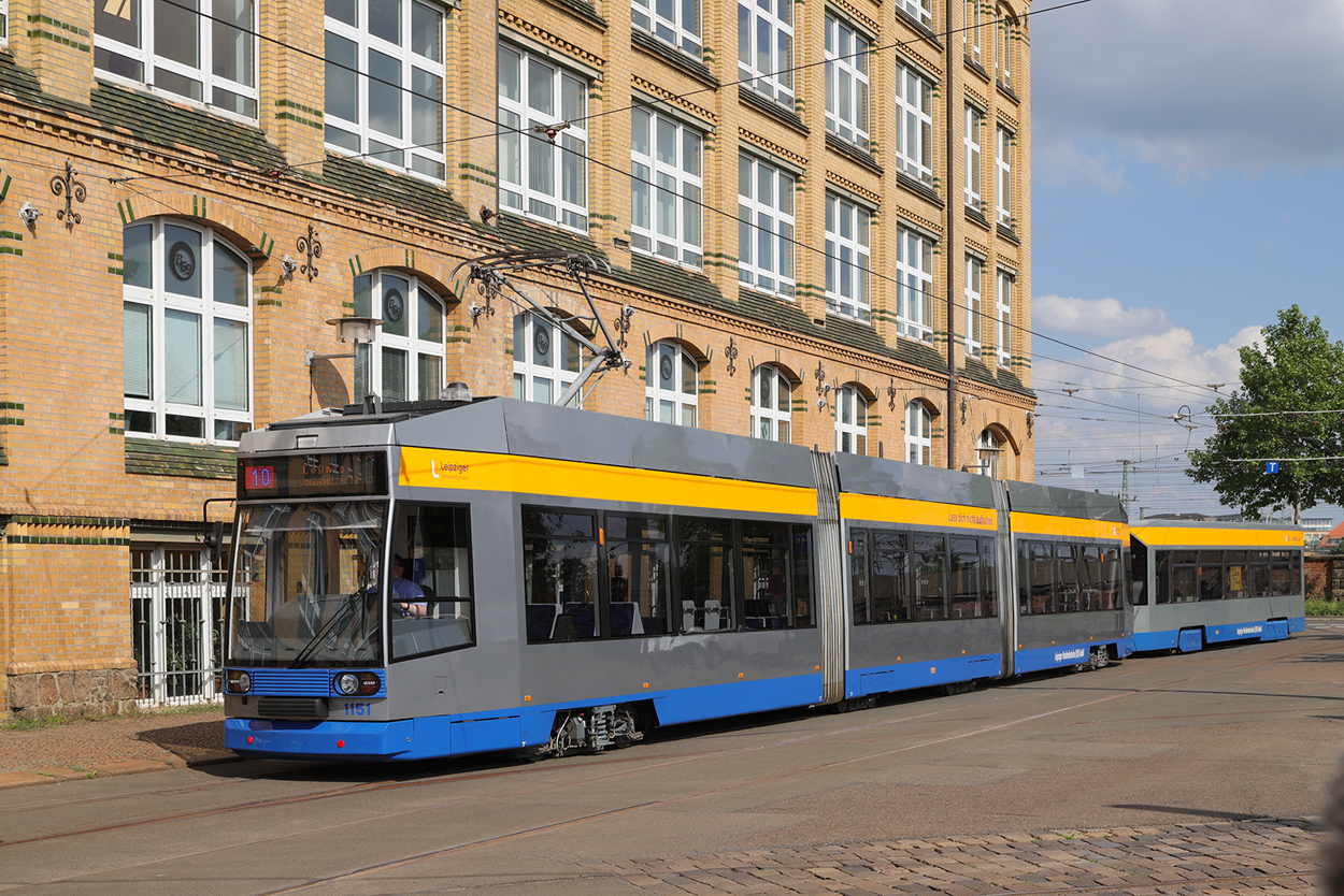 Лейпциг, DWA NGT8 № 1151; Лейпциг — 150-летие трамвая в Лейпциге