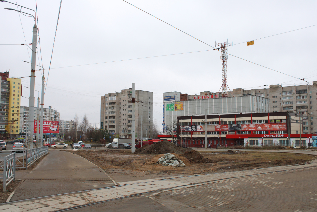斯摩棱斯克 — Tramway lines, ifrastructure and final stations