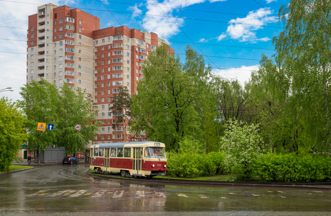 Екатеринбург, Tatra T3SU (двухдверная) № 505