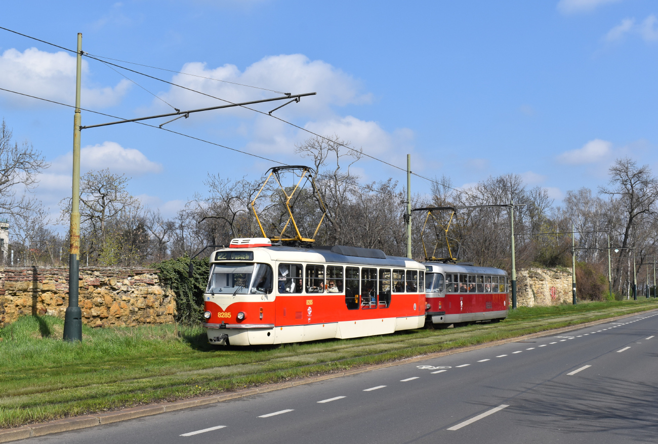 Прага, Tatra T3R.PLF № 8285