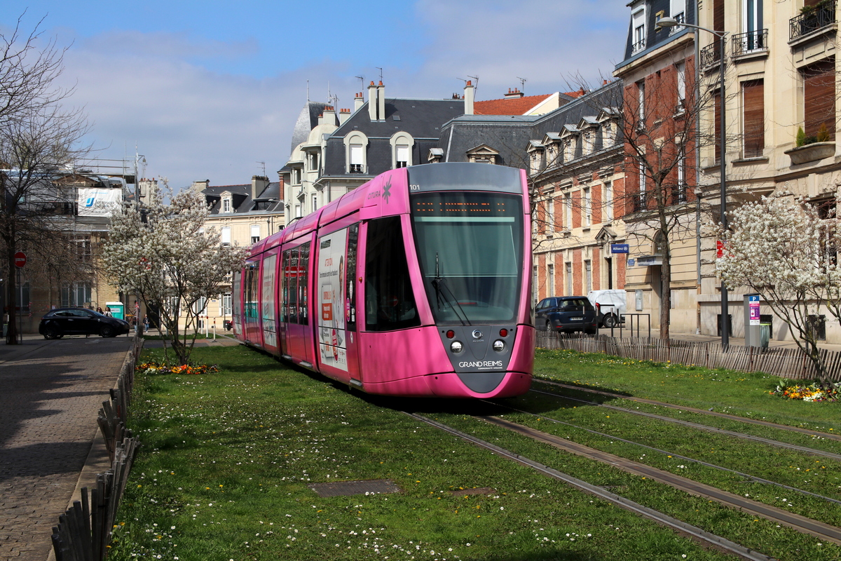 Reims, Alstom Citadis 302 № 101