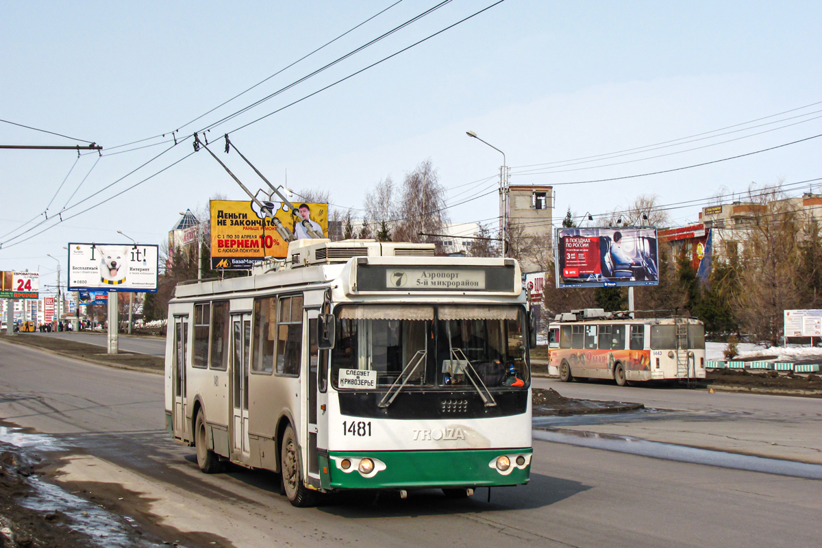 Penza, ZiU-682G-016.02 č. 1481; Penza, VZTM-5284 č. 1443