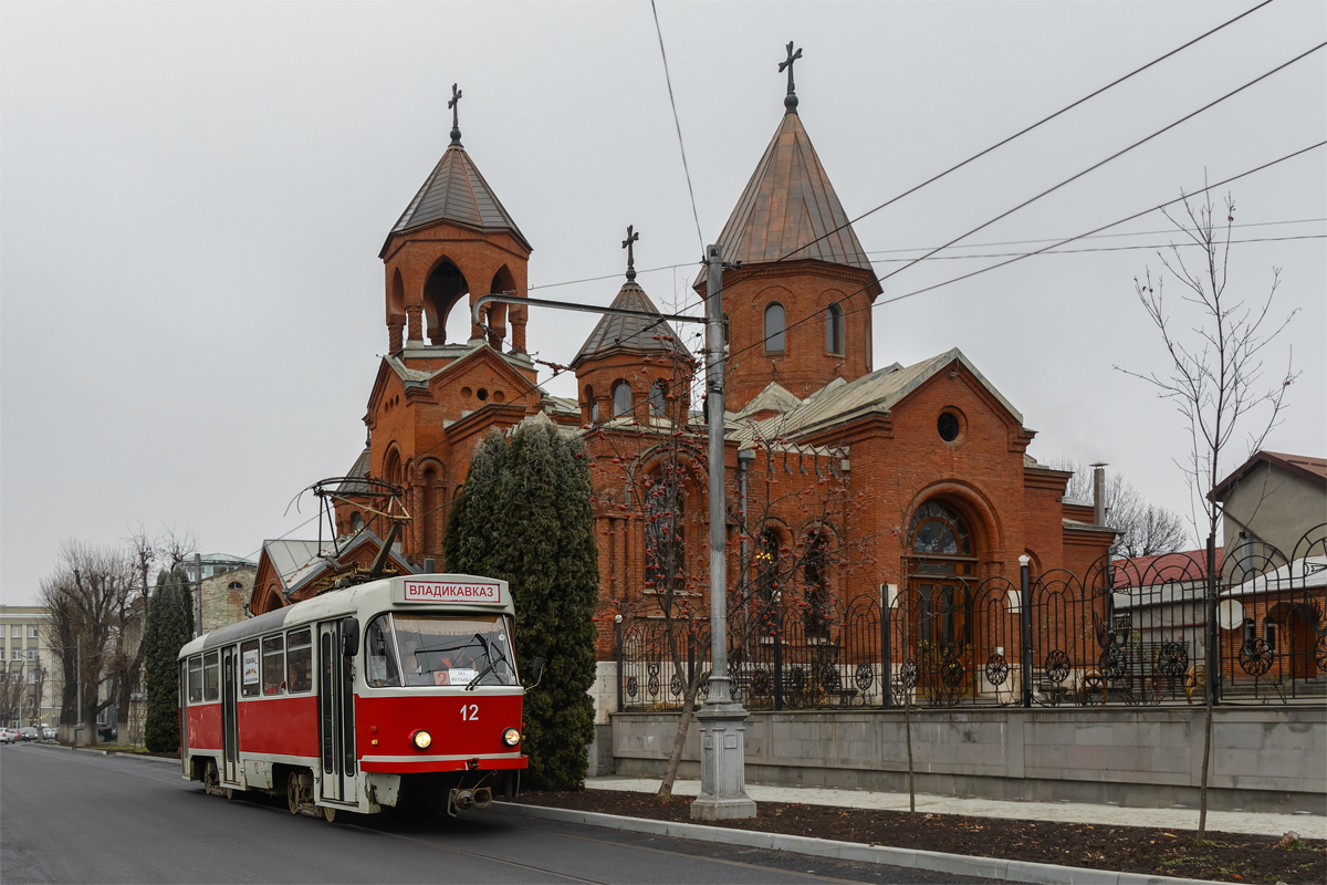 Владикавказ, Tatra T4DM № 12