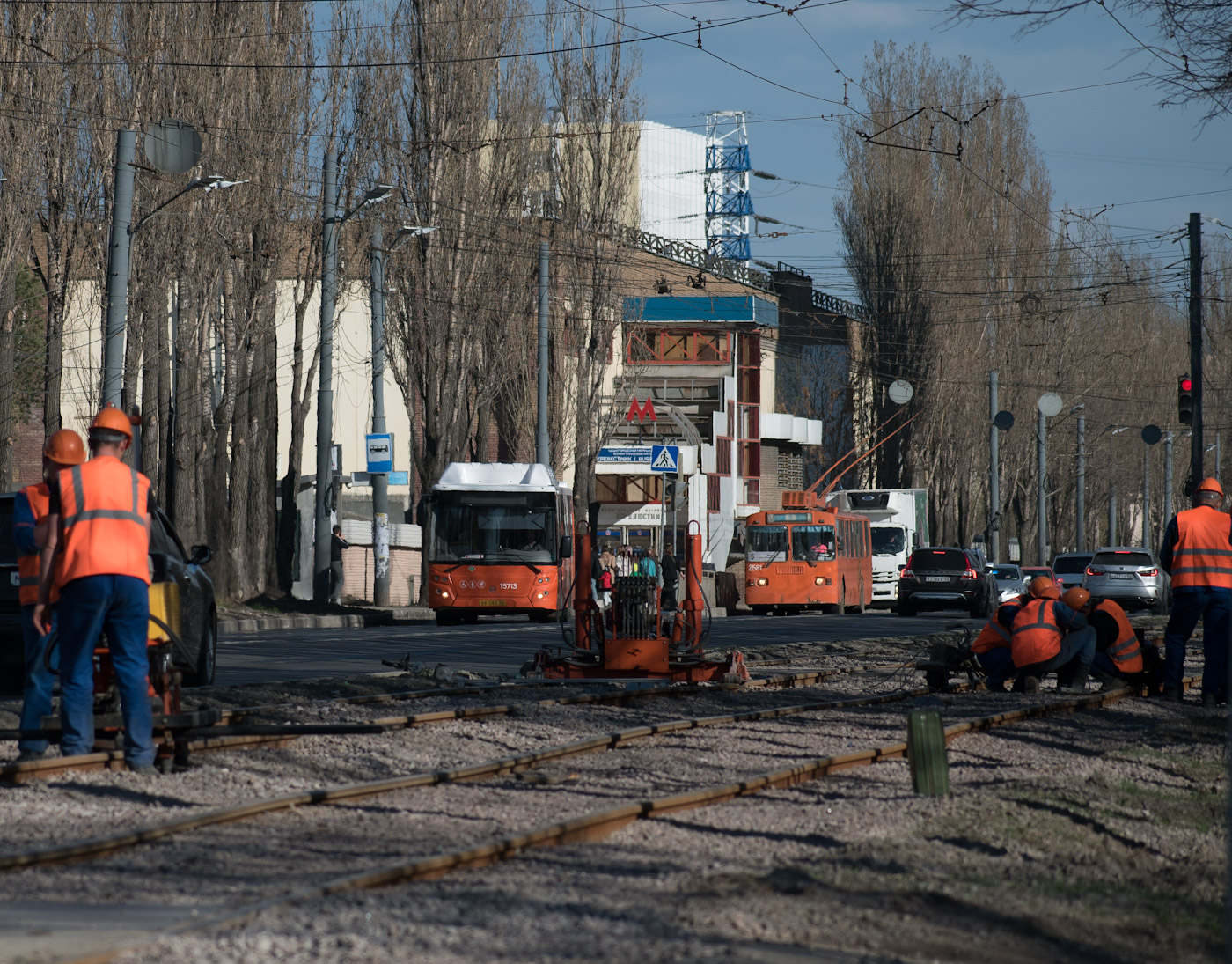 Нижний Новгород — Ремонт трамвайной линии в рамках концессионного соглашения. Этап №1