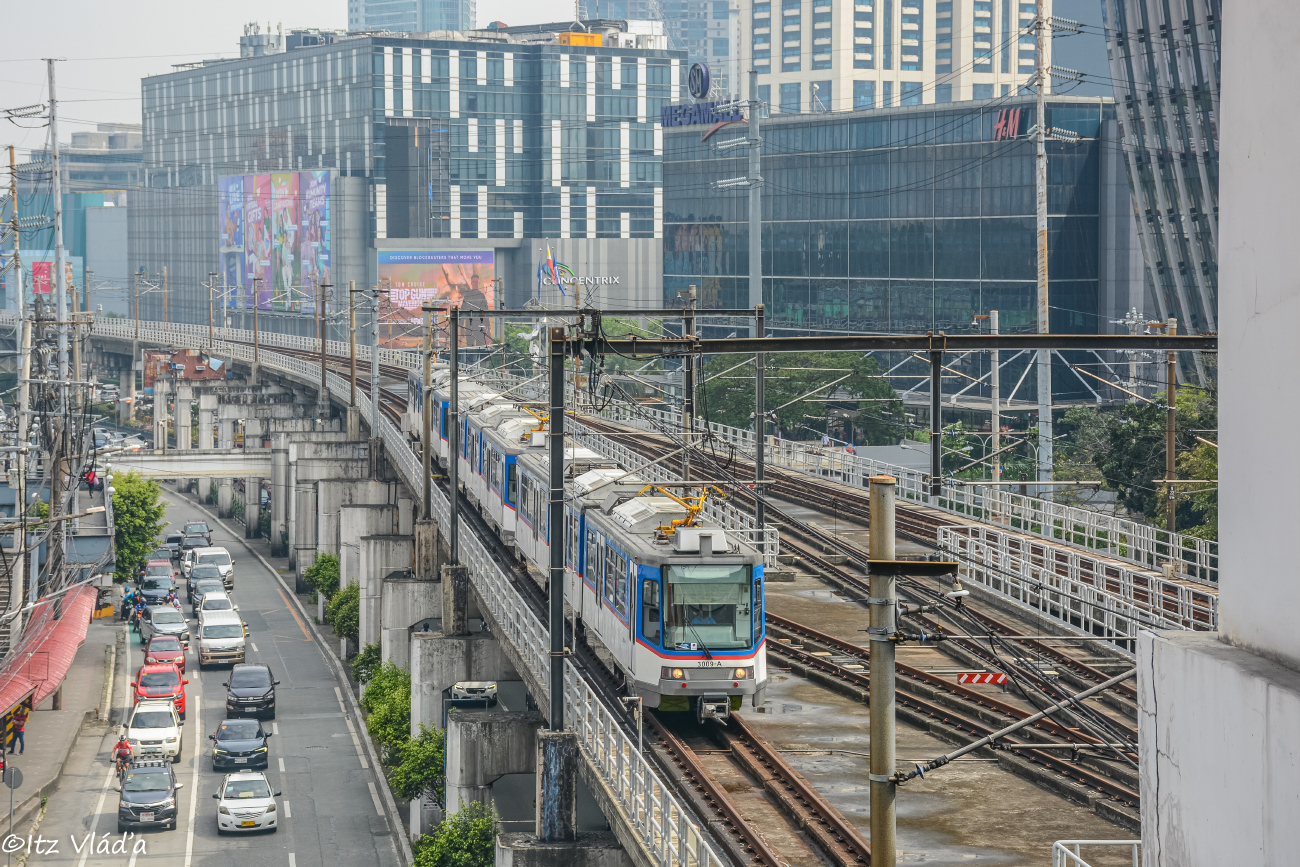 Манила, Tatra RT8D5M № 3009; Манила — MRT-3 || Metrostar