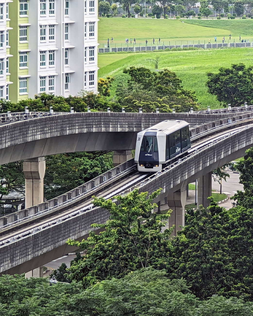 Сингапур, Mitsubishi Crystal Mover № 38; Сингапур — Sengkang LRT — Разные фотографии