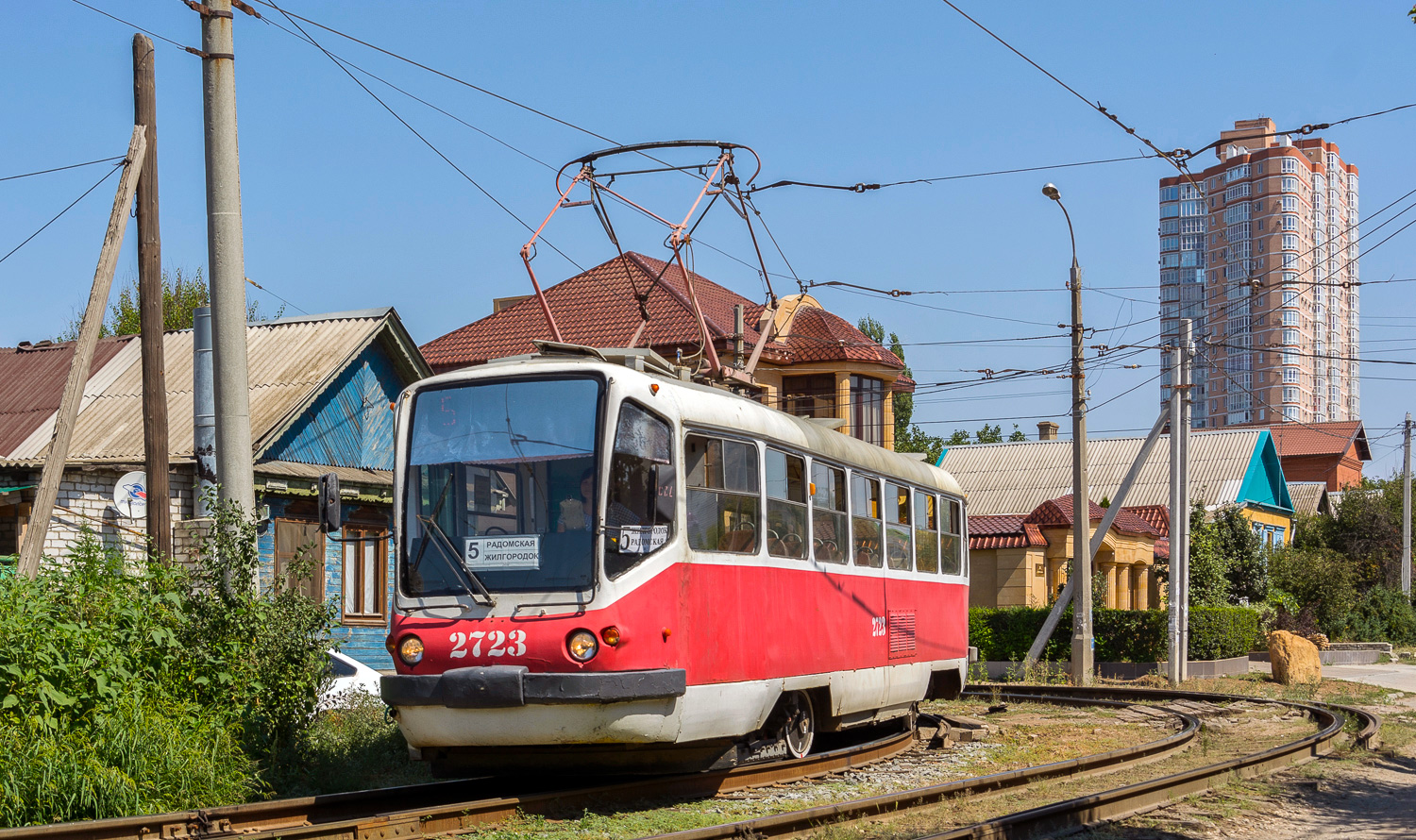 Волгоград, Tatra T3SU № 2723