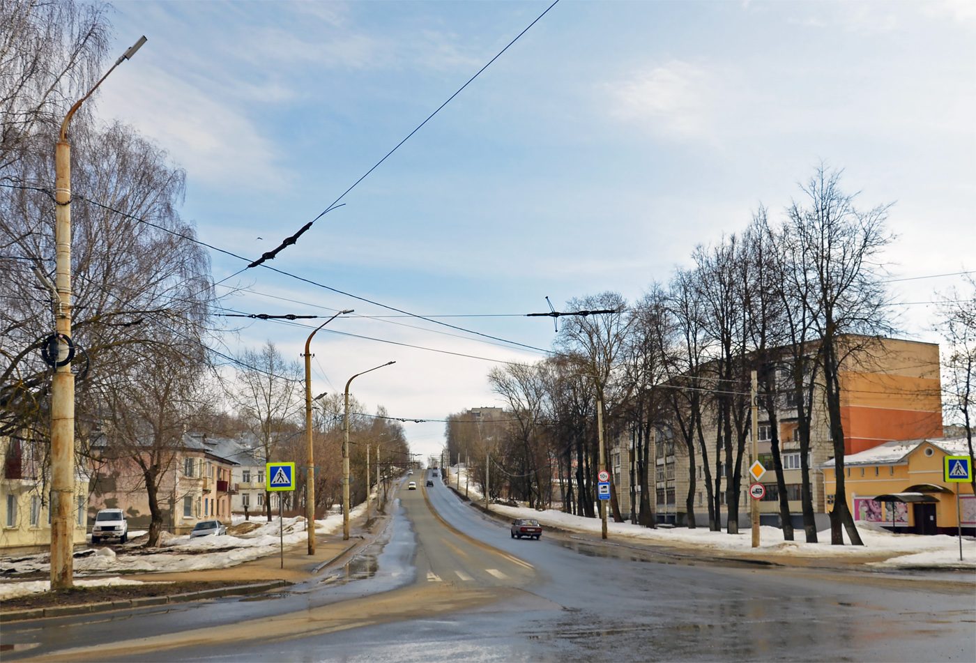Кострома — Закрытые троллейбусные линии