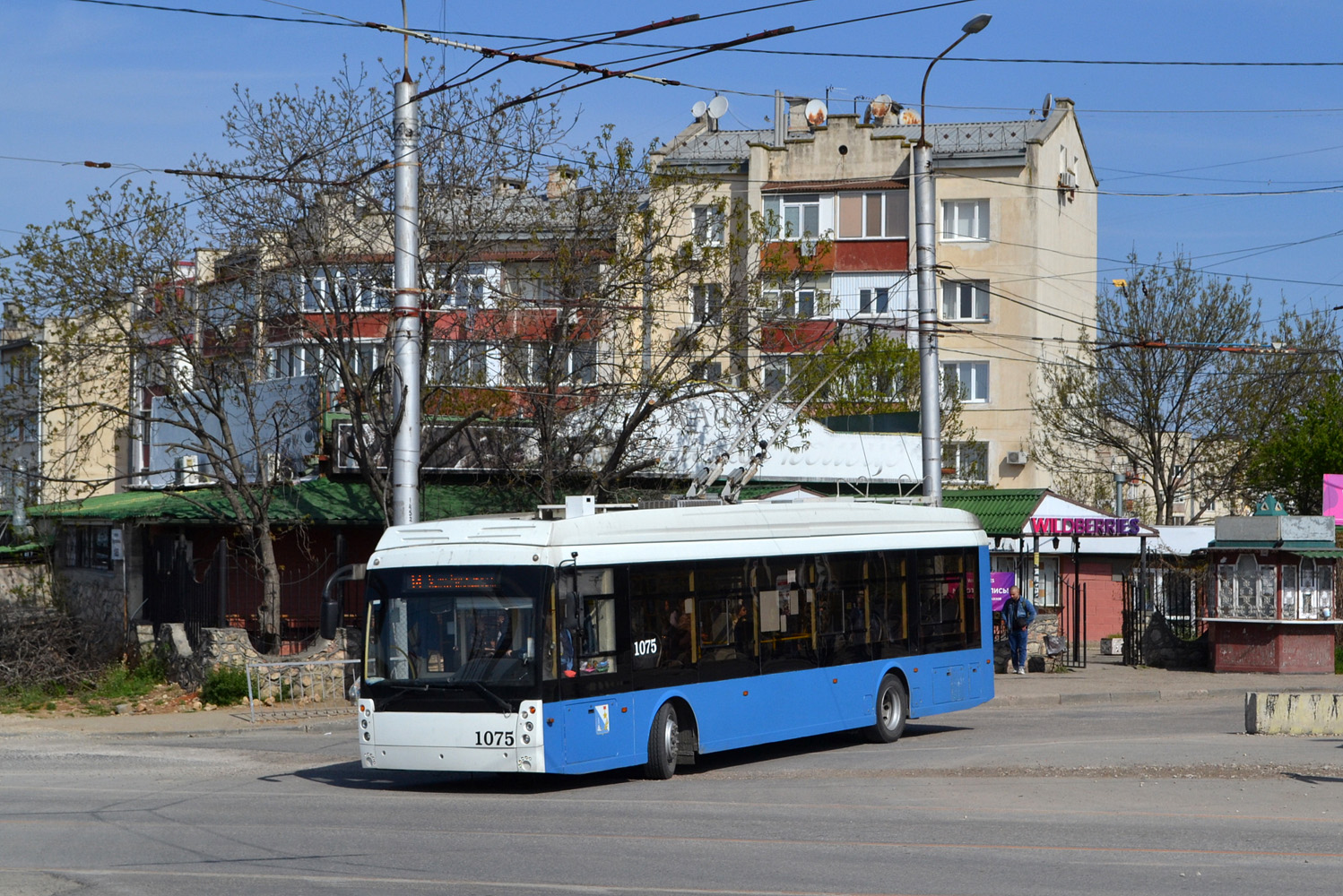 Севастополь, Тролза-5265.02 «Мегаполис» № 1075