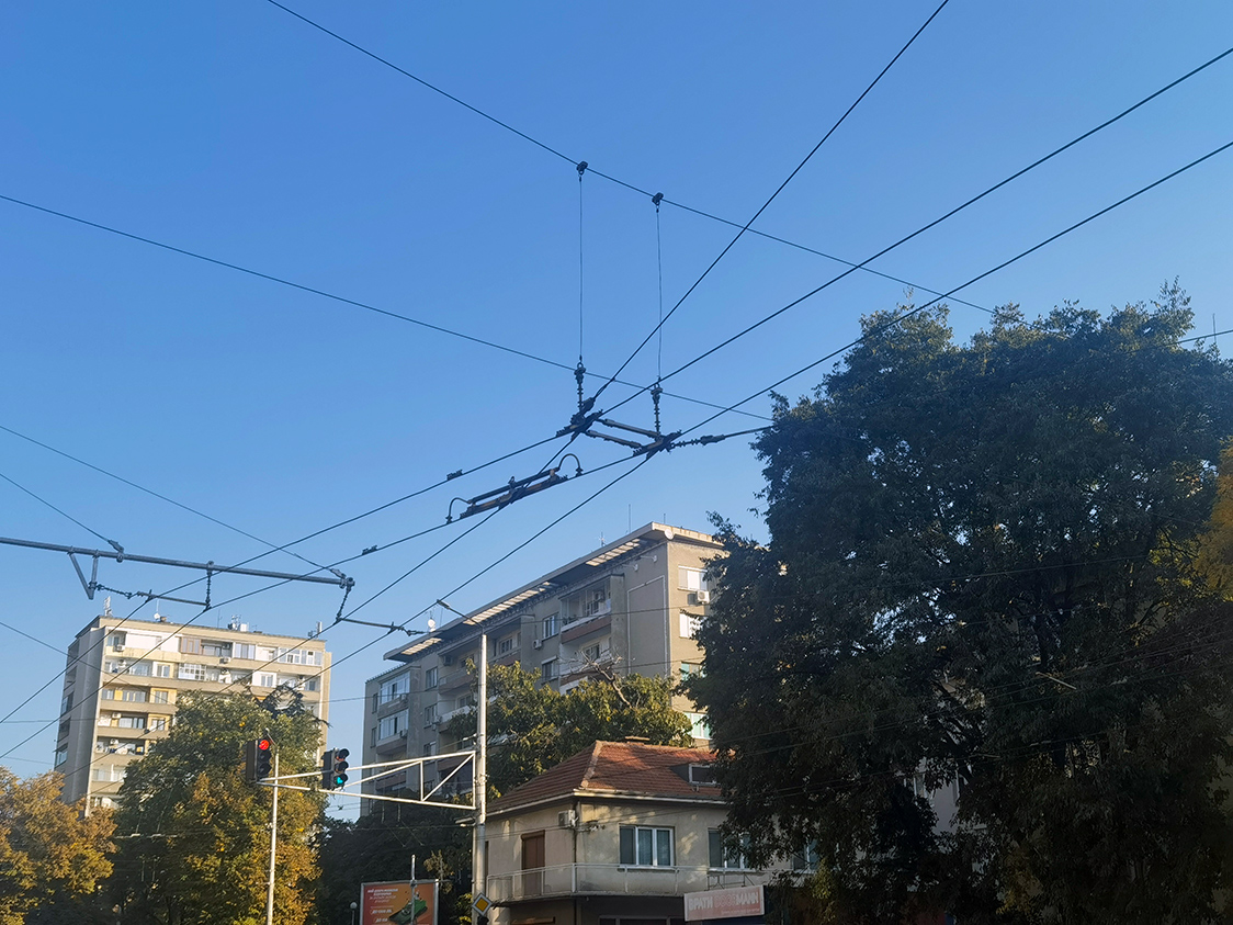 Стара-Загора — Тролейбусна мрежа • Троллейбусные линии