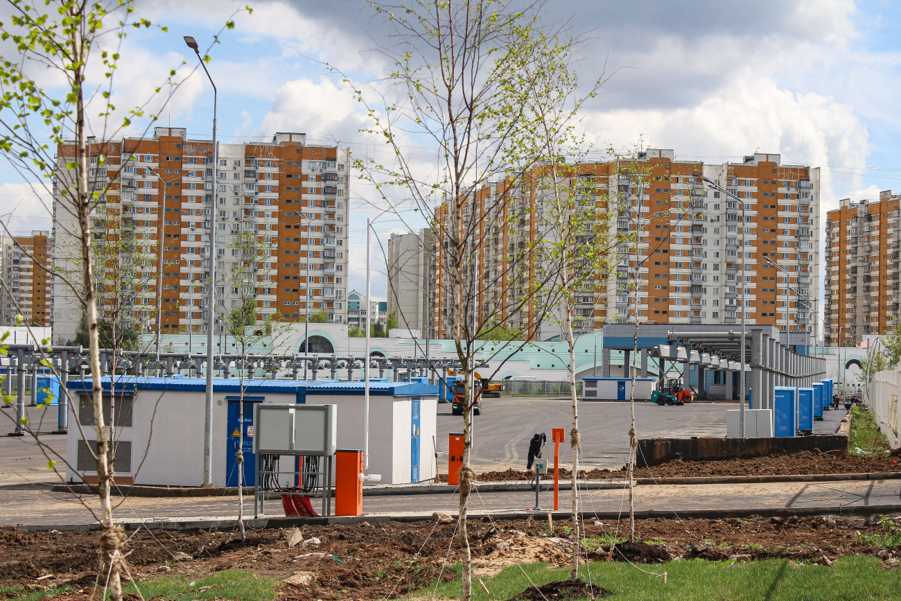Москва — Разные фотографии; Москва — Строительство электробусного (троллейбусного) парка в районе Митино