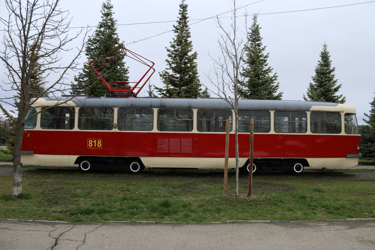 Chisinau, Tatra T4SU N°. 818