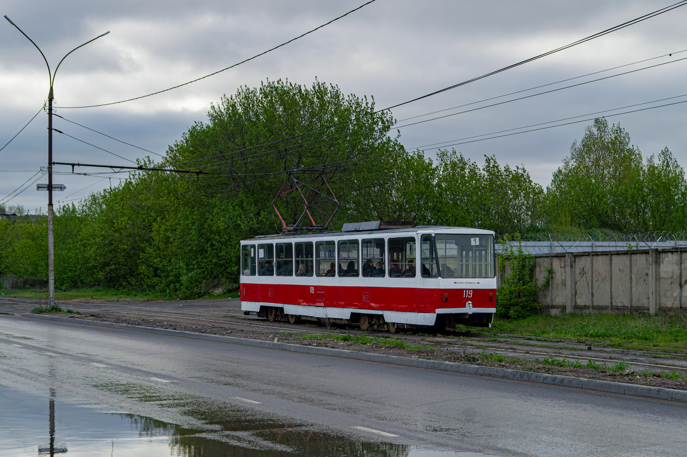 Lipetsk, Tatra T6B5SU # 119