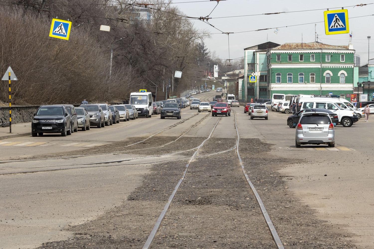 Иркутск — Линии и инфраструктура; Иркутск — Ремонты