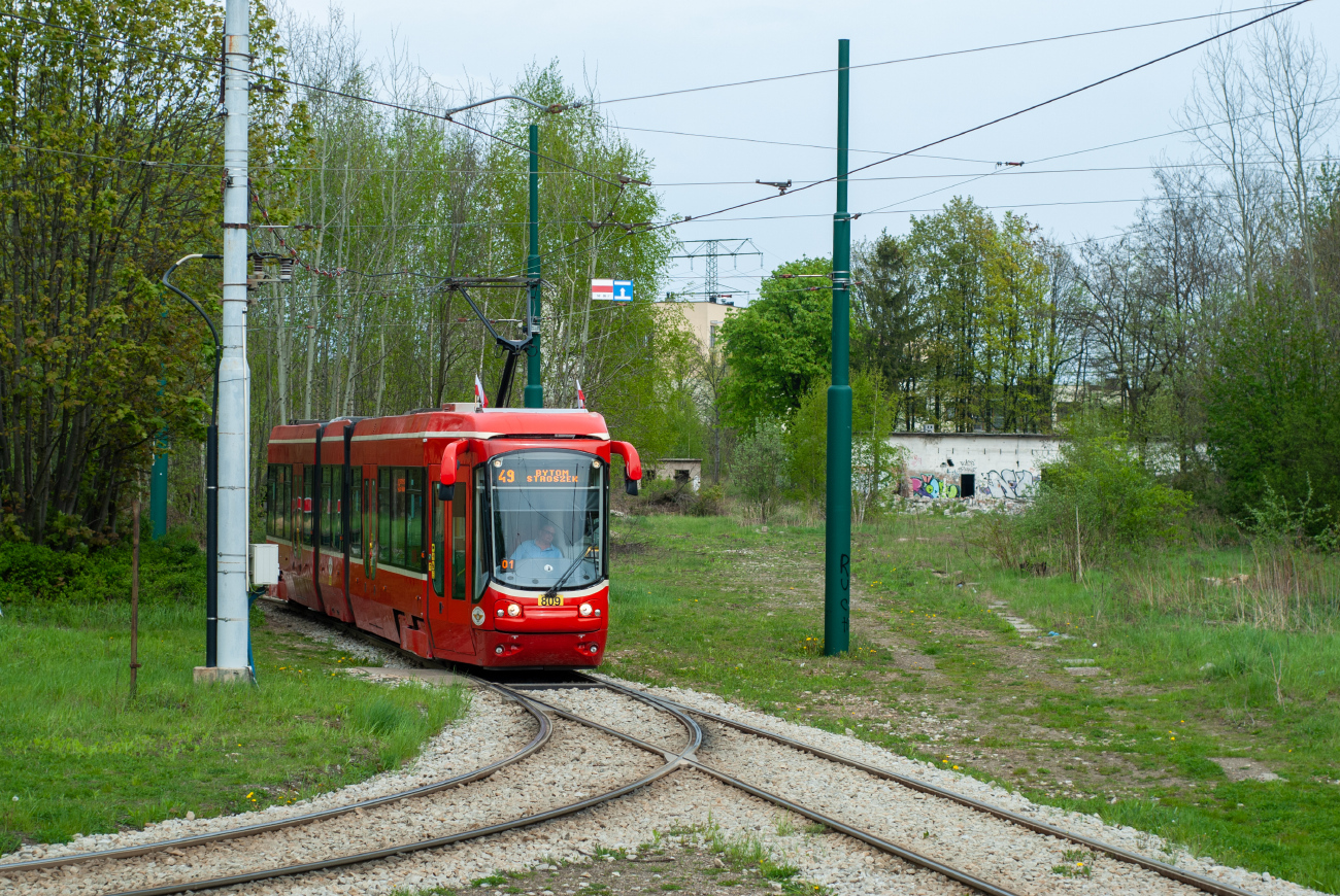 Oberschlesien, Alstom 116Nd Nr. 809; Oberschlesien — Tramway Lines and Infrastructure