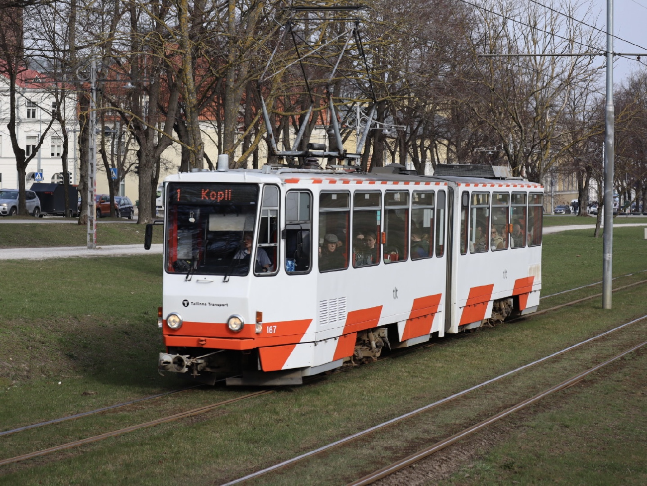 Таллин, Tatra KT4D № 167