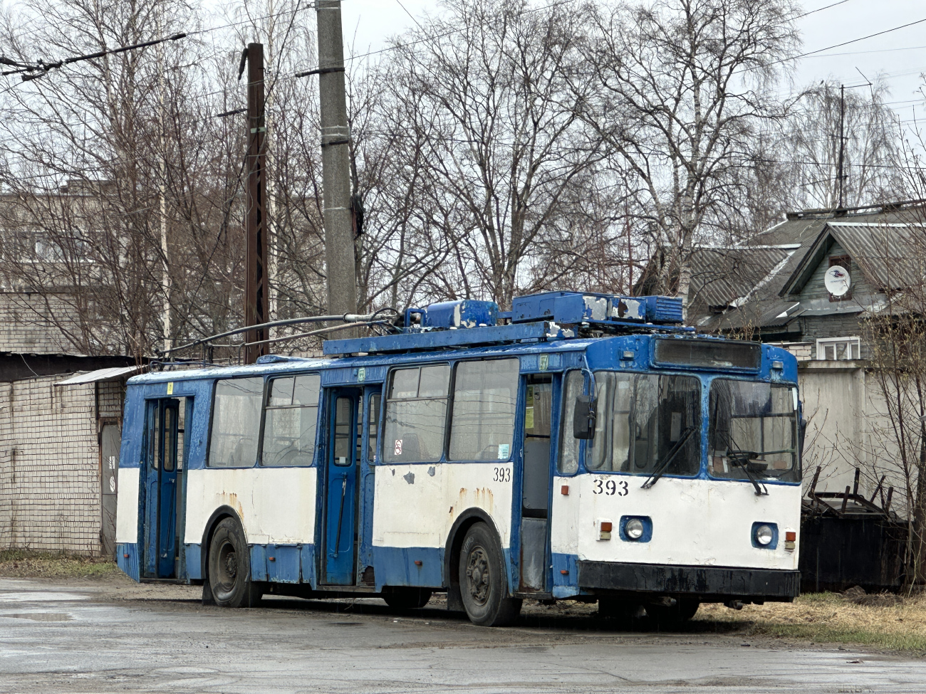 троллейбусный парк киров